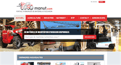 Desktop Screenshot of manut.com